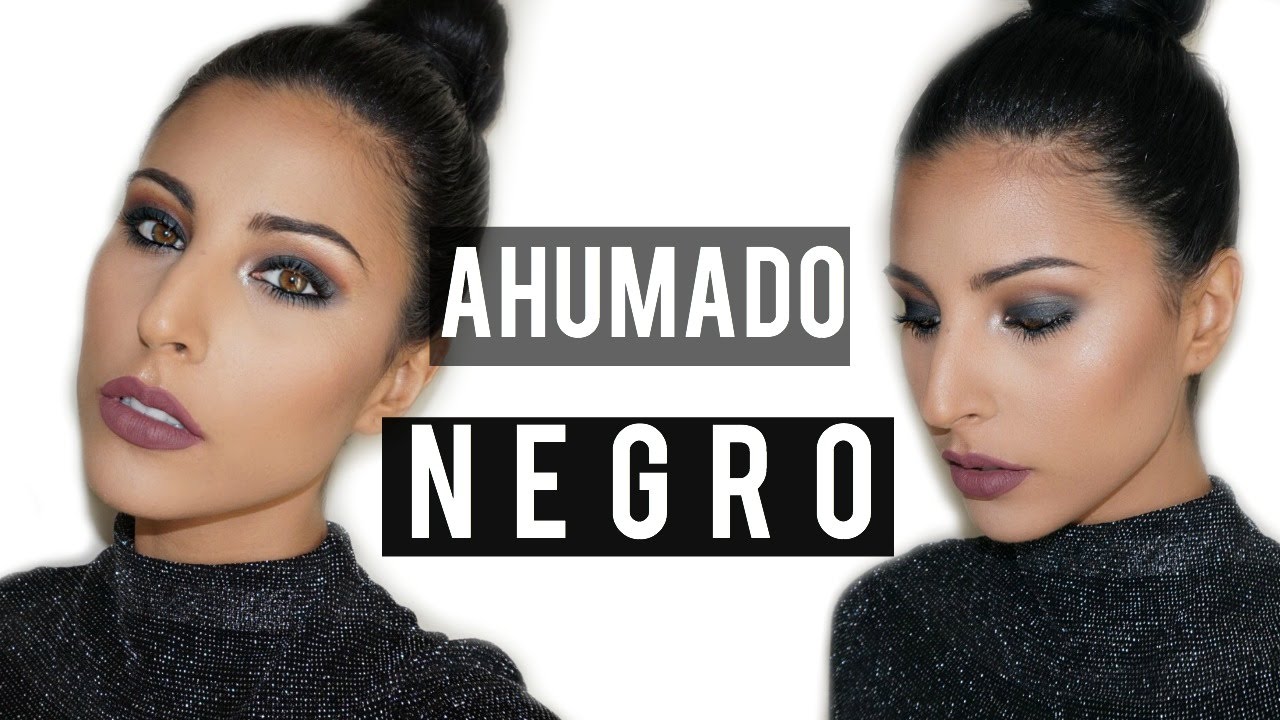 Maquillaje de Noche | AHUMADO NEGRO | Eva Davis