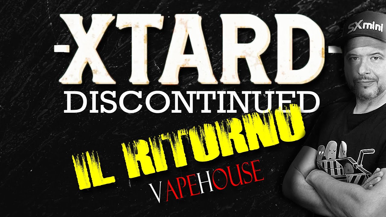 XSTARD🍦&Egrave; TORNATA! La SUPER CREMA Domata Dal TABACCO di VapeHouse