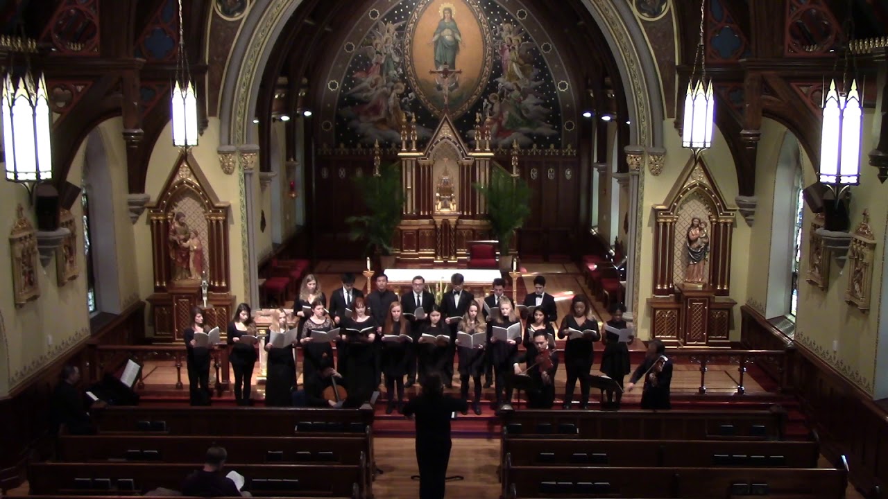 Seton Hall University- Arvo Pärt’s Stabat Mater
