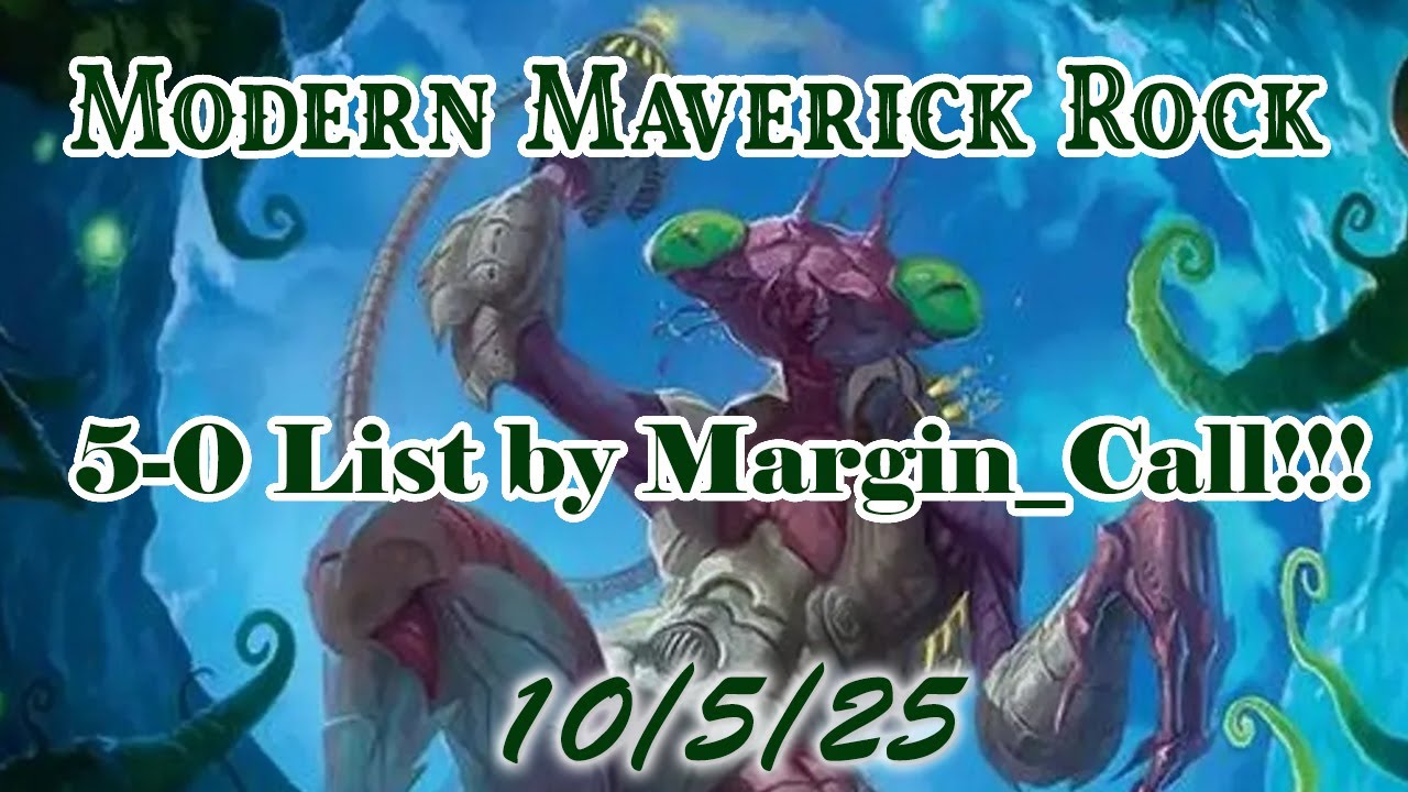 Modern Maverick Rock! Margin_Call's 5-0 list! (10/5/25)