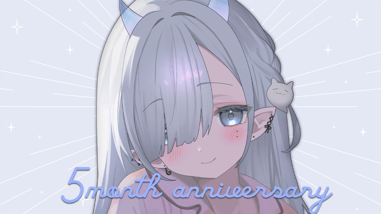 〖 #雑談 〗 デビュー5ヶ月✧ 記念日だ.ᐟ.ᐟ 〖 #ゆらのらいぶ 〗