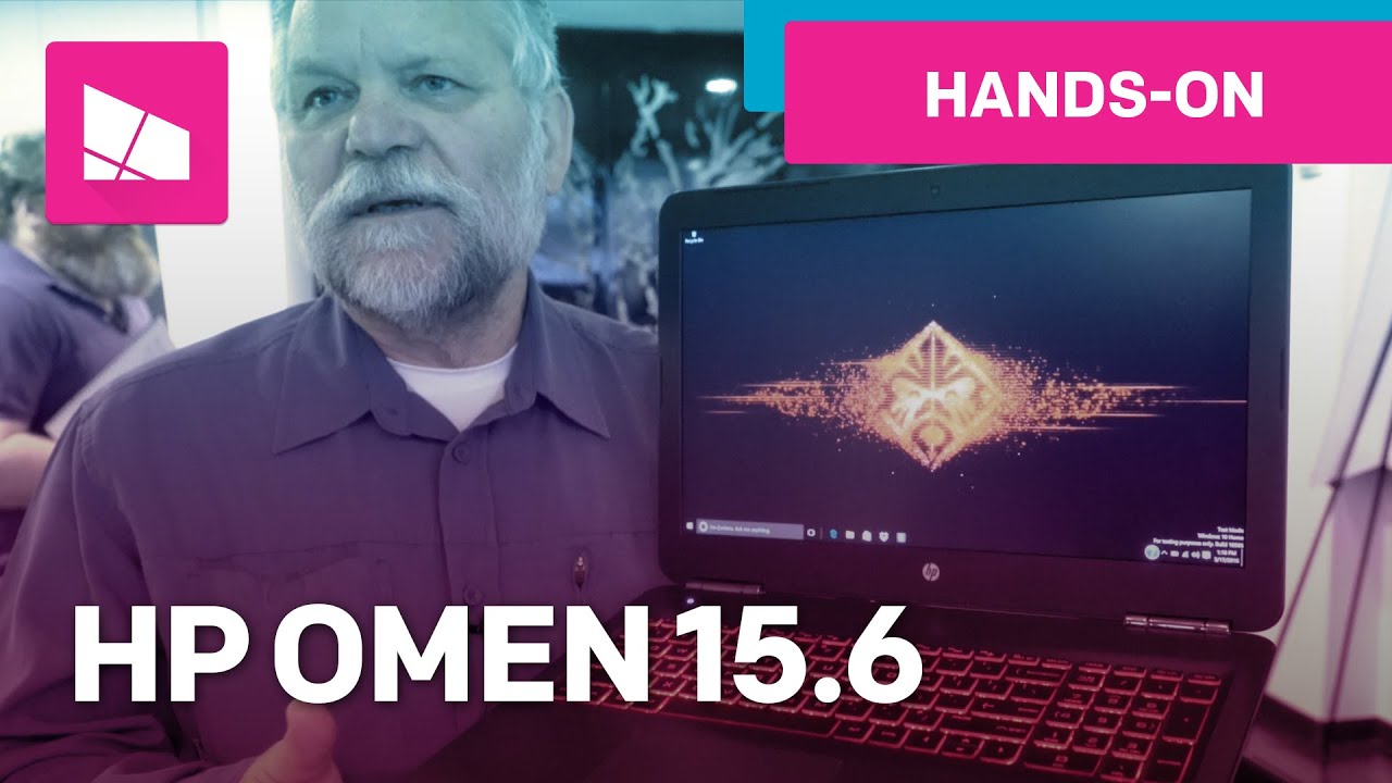 HP OMEN 15.6 laptop hands-on