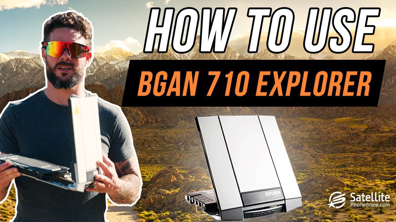 Bgan Explorer 710 Portable Satellite Internet - What it does and how to use it