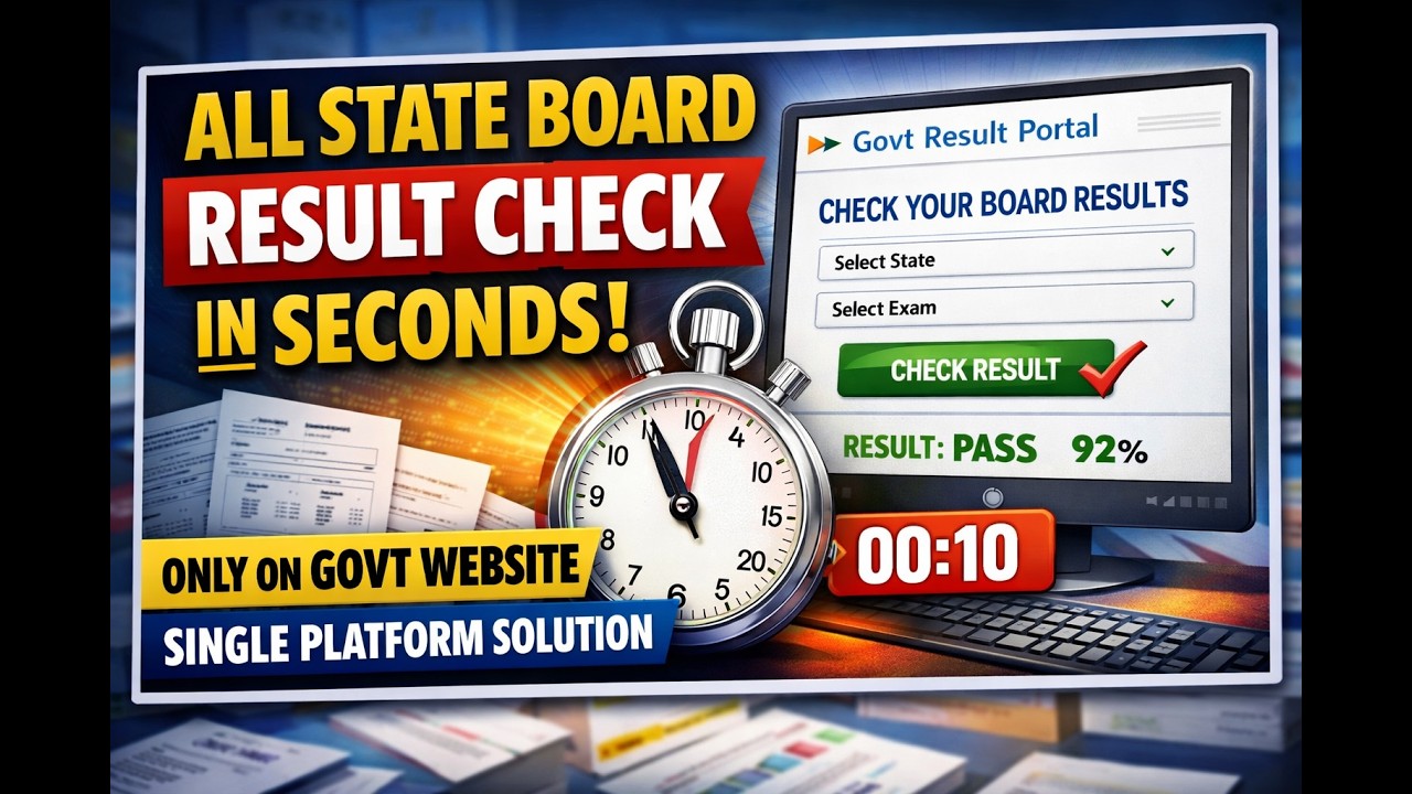 MP Board | CBSE | All State Results 2026 | DigiLocker Result