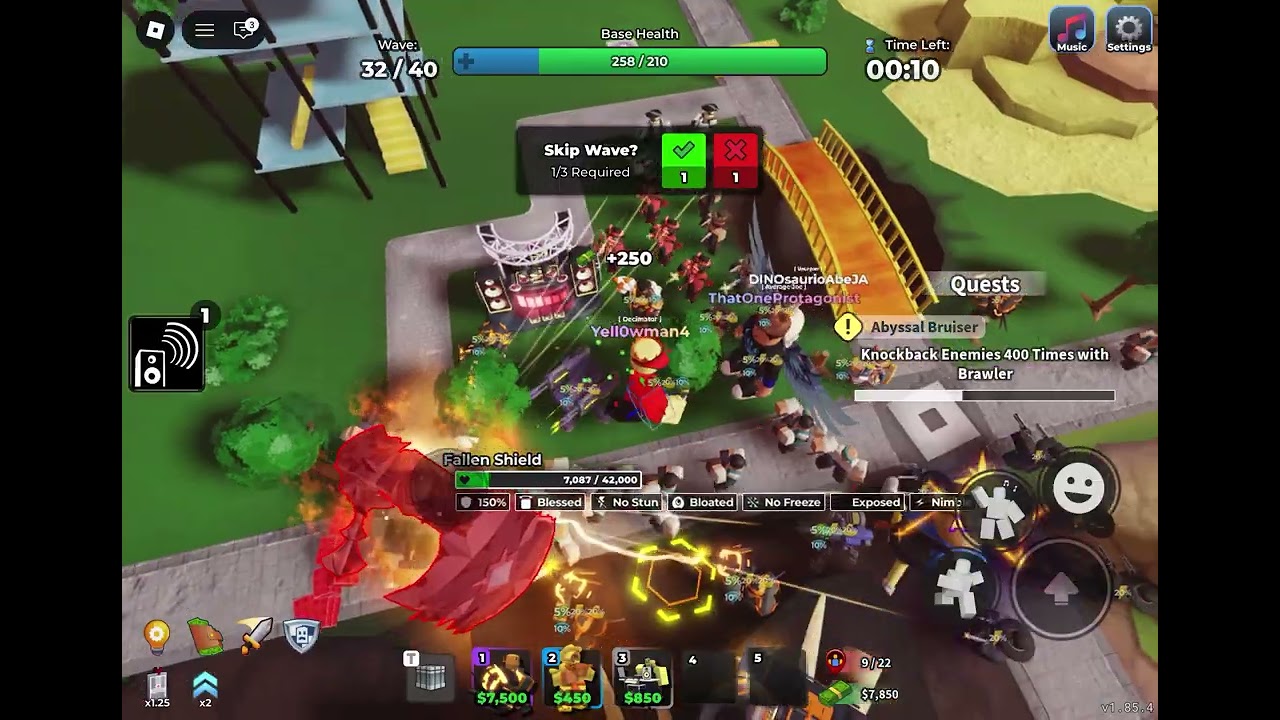 Me beating the Boss the second time￼