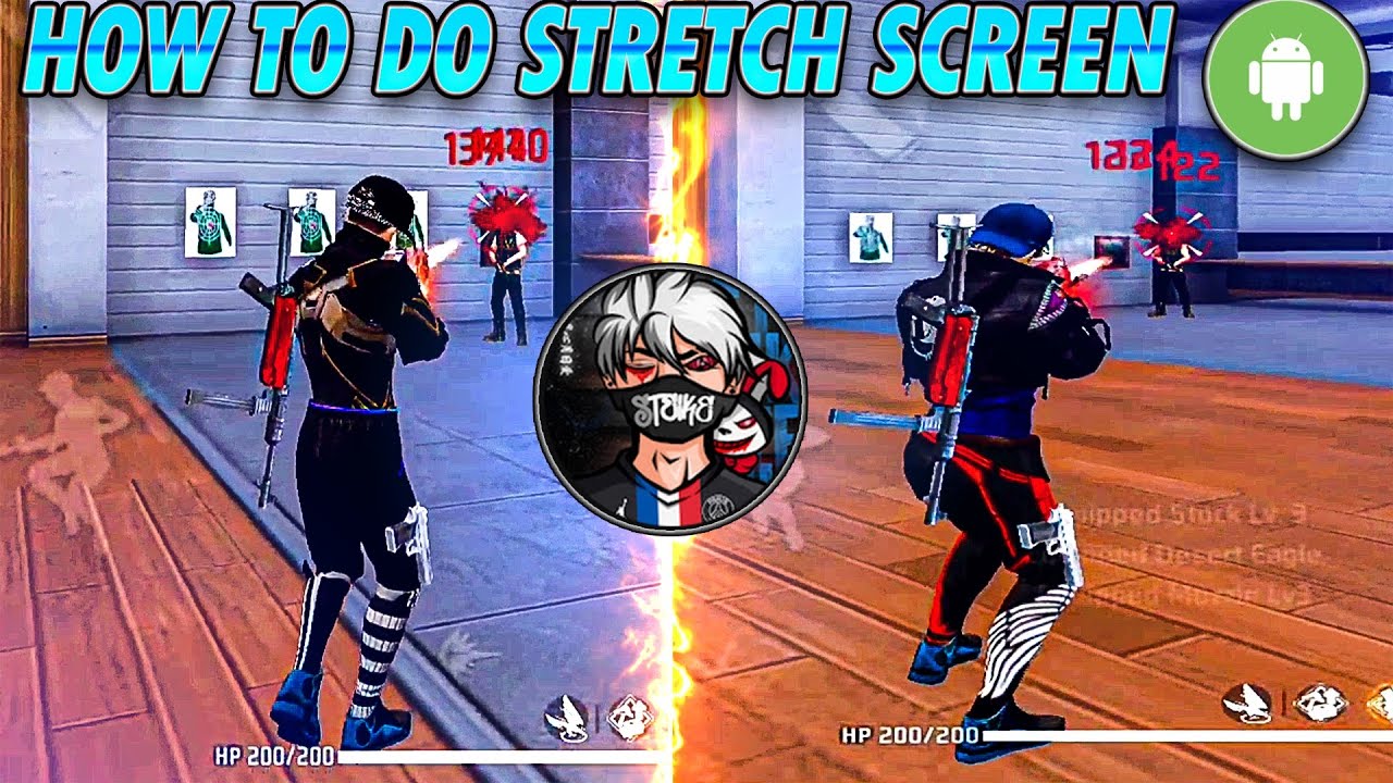 Trick to play in stretch resolution like PC in phone ( ONLY HEADSHOTS ) 🤯🤯