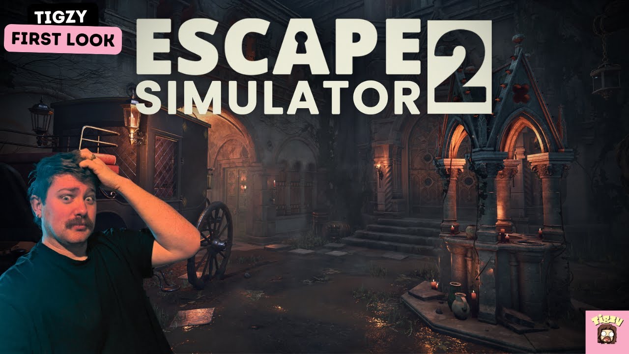 My Brain Hurts! -Tigzy First Look Escape Simulator 2