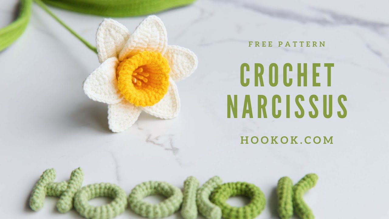 How to Crochet Narcissus - Free Pattern