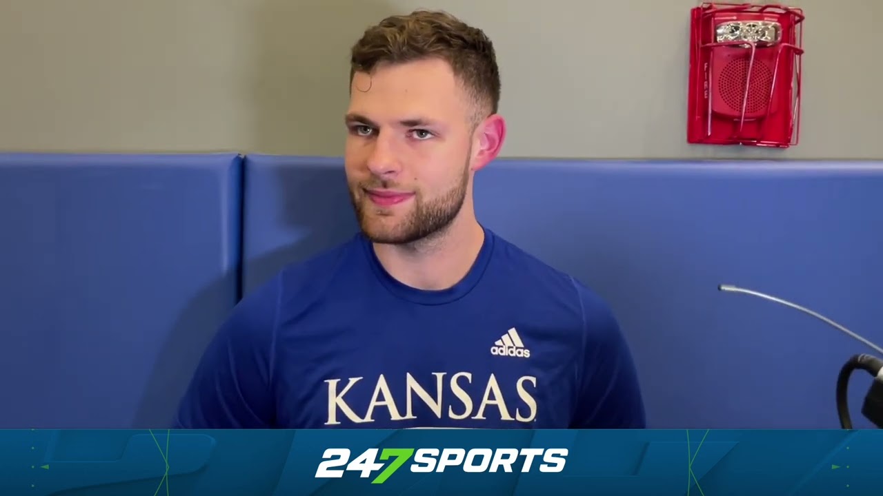 Hunter Dickinson discusses first days in Lawrence, outlook for Kansas basketball