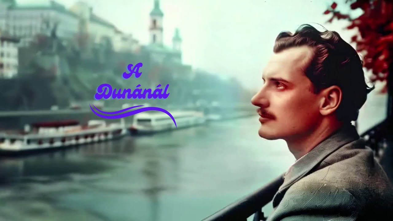 József Attila: A Dunánál (AI Cover; Pop Music Animated Video)