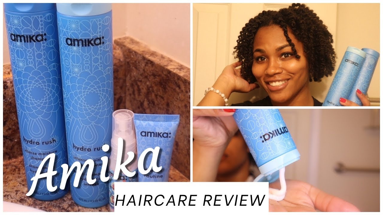 Amika Hydrorush Hair Products Review