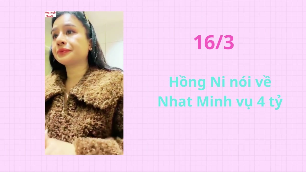 Hồng Ni nói về nhat minh chuyện bốn tỷ