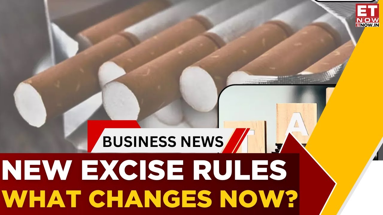 FM Sitharaman On New Excise Rules: What Changes For Cigarettes & Tobacco? | Breaking News | ET Now