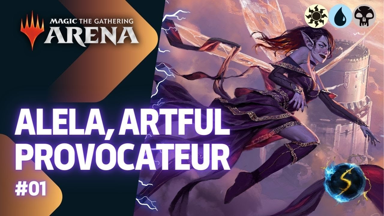 It's Showtime: Alela, Artful Provocateur ☀️💧💀 #01 Faerie - MTG Arena - Historic Brawl