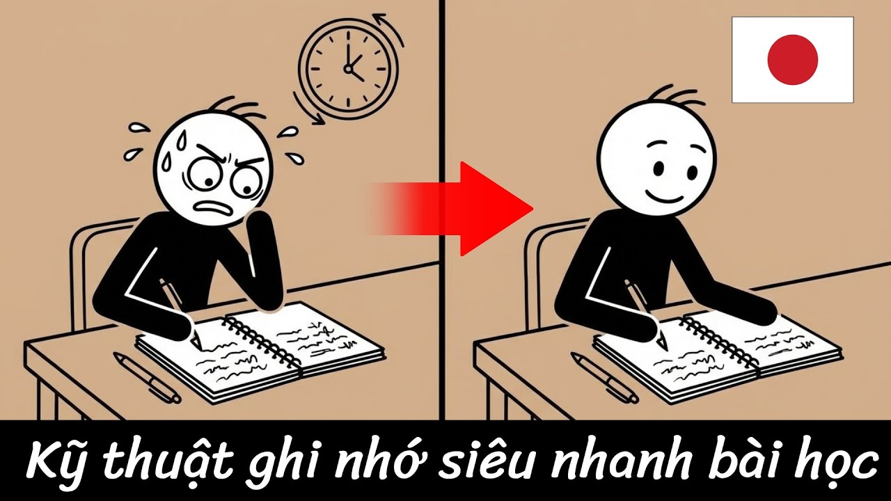 Cách mà học sinh NHẬT BẢN ghi nhớ mọi thứ SIÊU NHANH