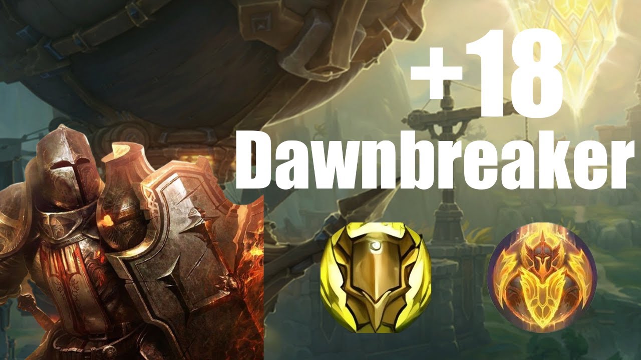 +18 Dawnbreaker no comms pug - Lightsmith Prot Paladin PoV