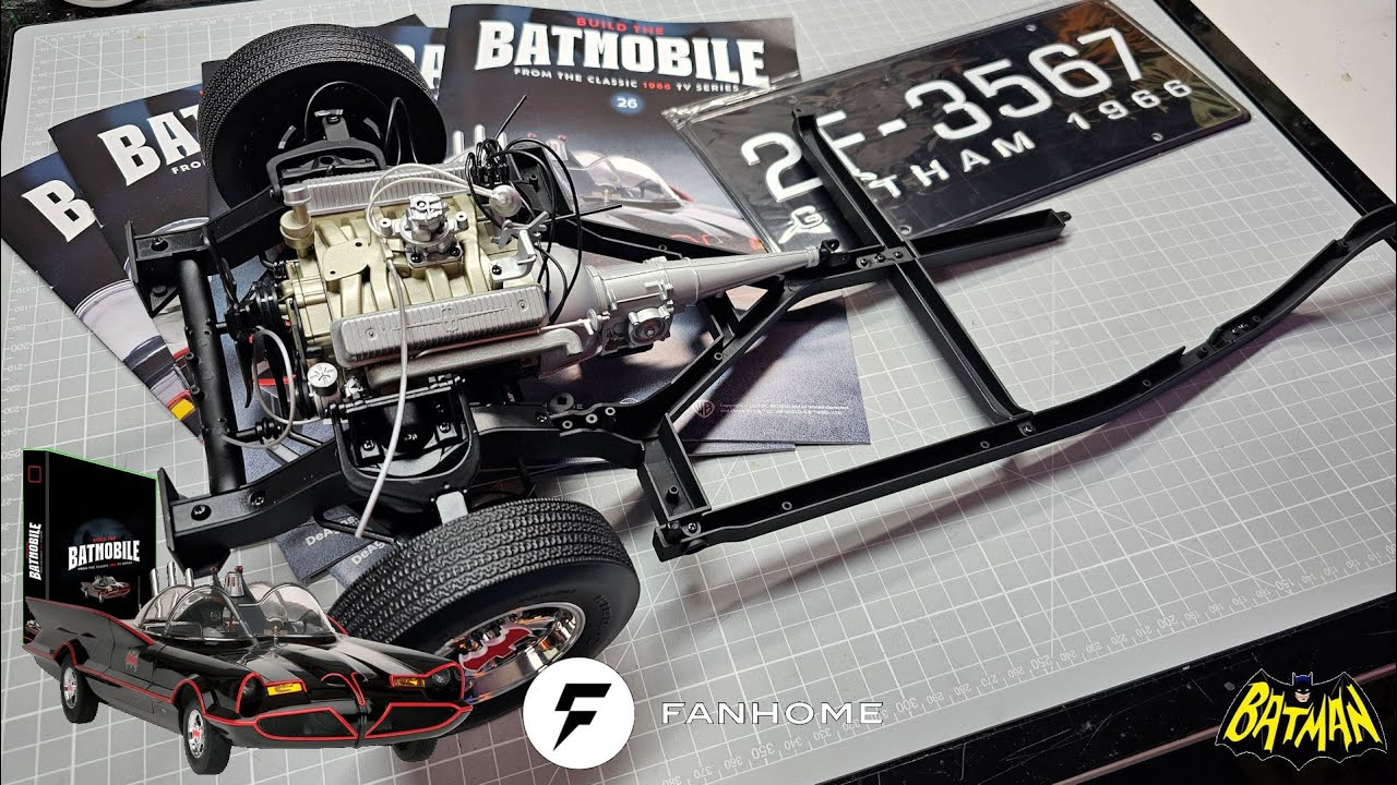 Build the 1:8 Scale 1966 Batmobile - Pack 6 - Stages 21-26