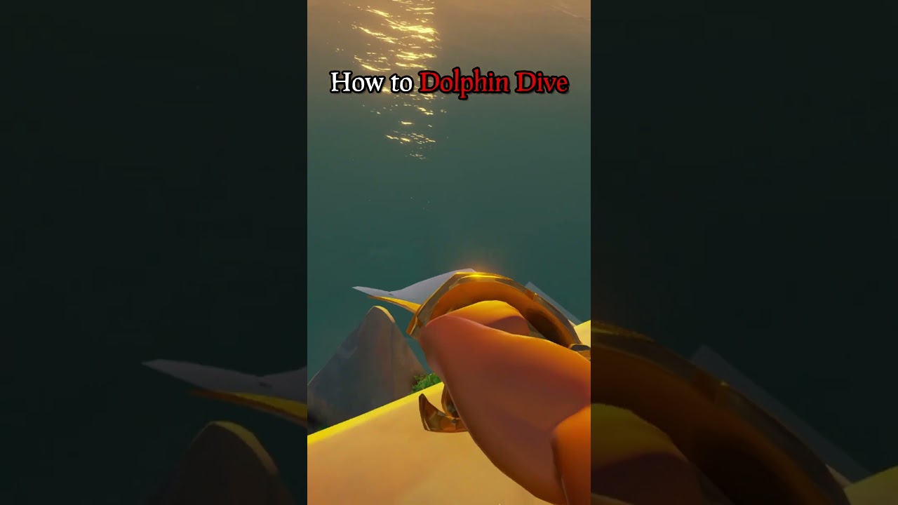 How to Dolphin Dive in #seaofthieves