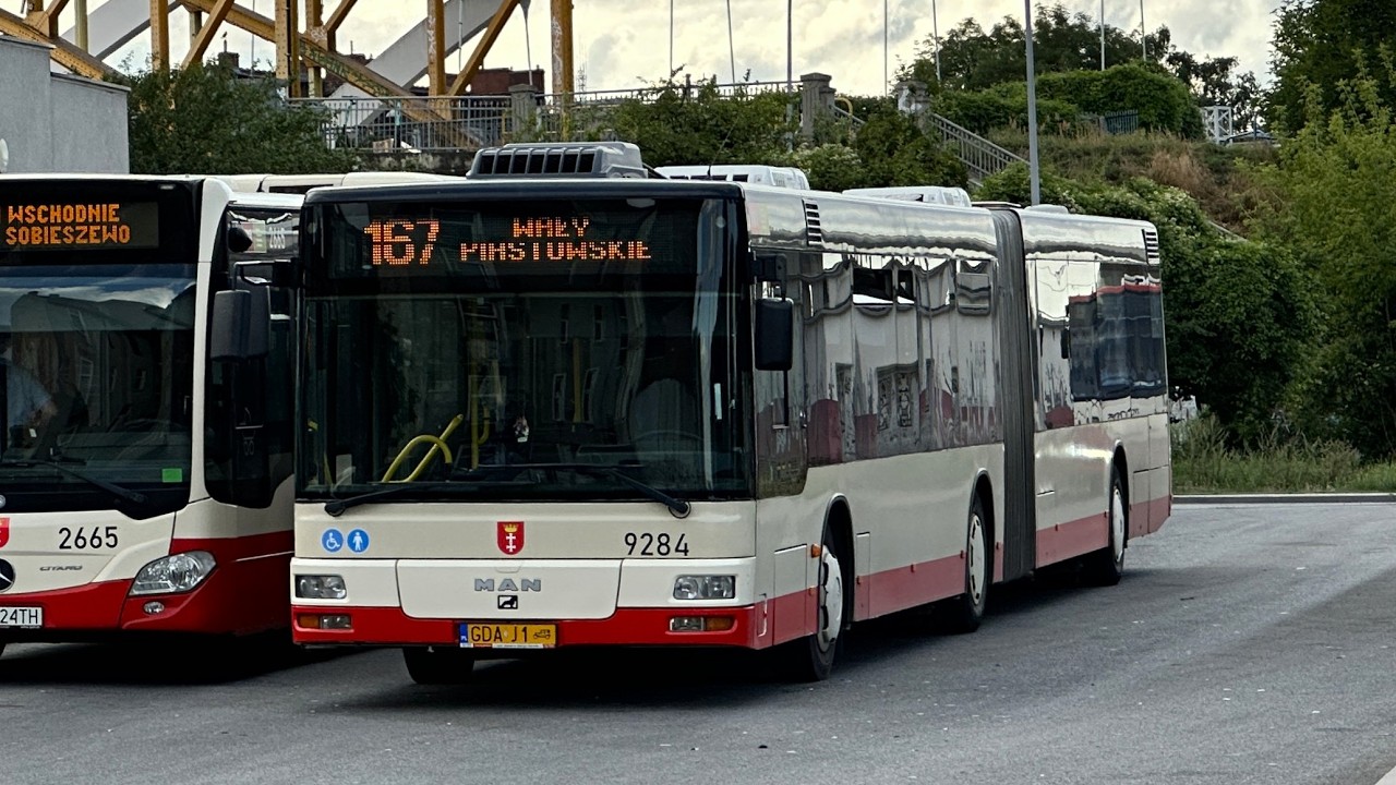 MAN NG313 #9284 PKS Gdańsk [🚍167]