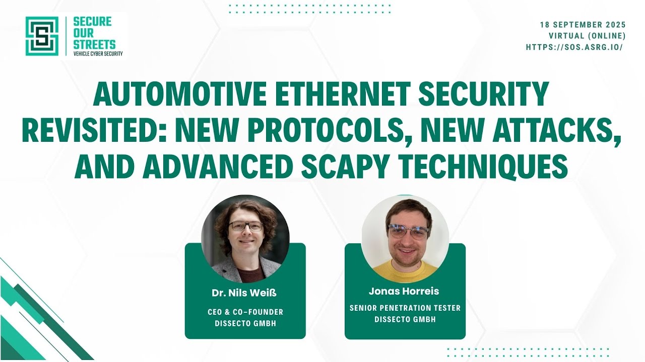 Automotive Ethernet Security Revisited  New Protocols, New Attacks, and Advanced Scapy Techniques