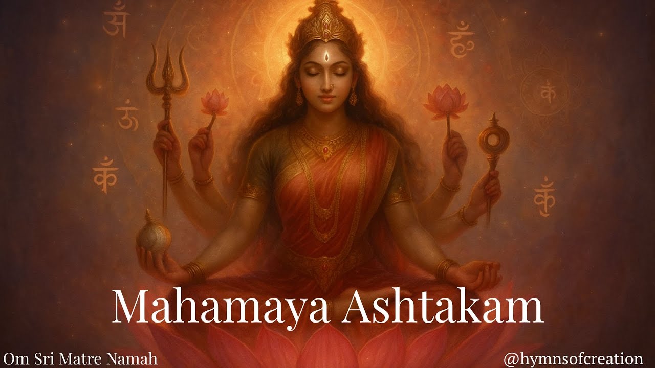 Mahāmāyā Ashtakam | Om Sri Matre Namah | Hymns of Creation