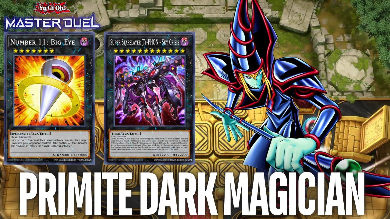 Tier 1 Primite Dark Magician Deck in Ranked Master Duel YGO
