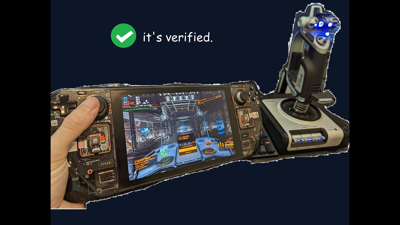Elite Dangerous should be Verified on Steam Deck.
