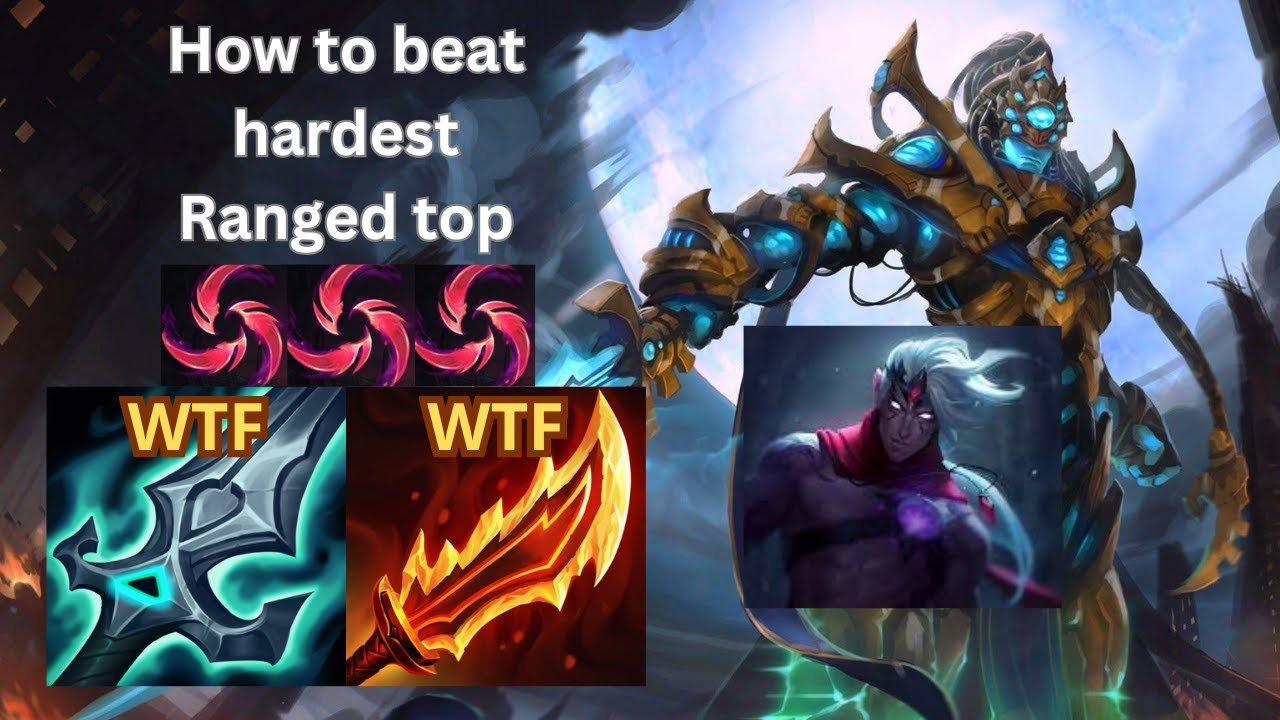 HOW TO BEAT THE HARDEST RANGED TOPLANER