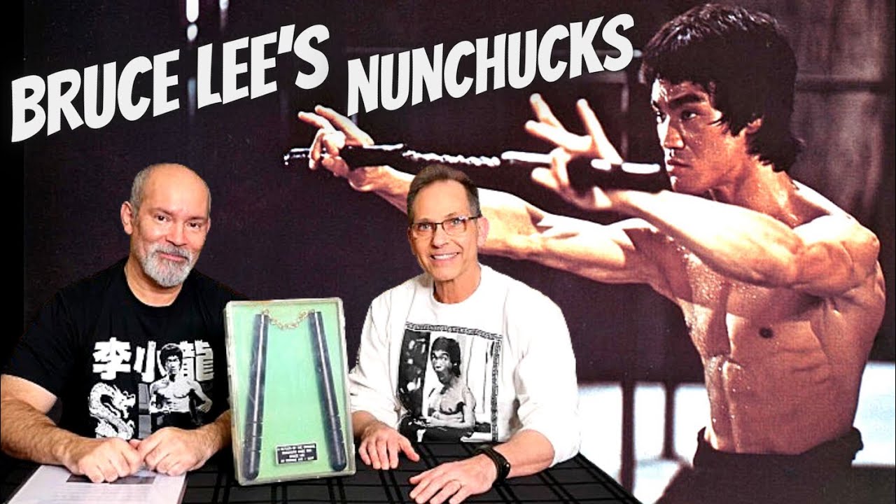 Original BRUCE LEE Nunchucks by Master Maker George Lee!