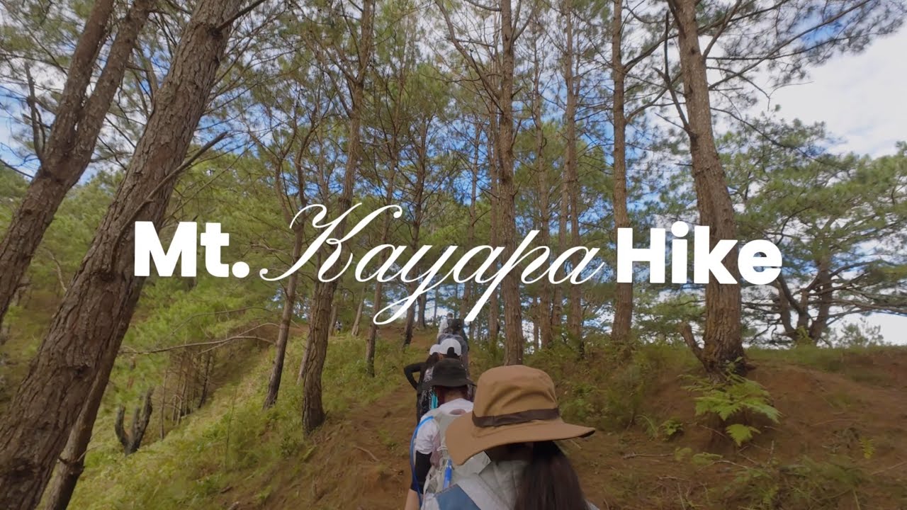 mt. kayapa vlog 🍃˚.⛰️⋆☁️
