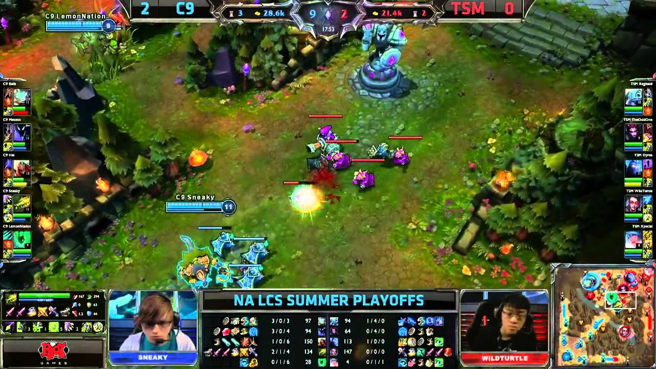 Cloud 9 vs TSM Game 3 | 1st place NA Regional PlayOffs Finals | PAX Prime 2013 | Full game HD