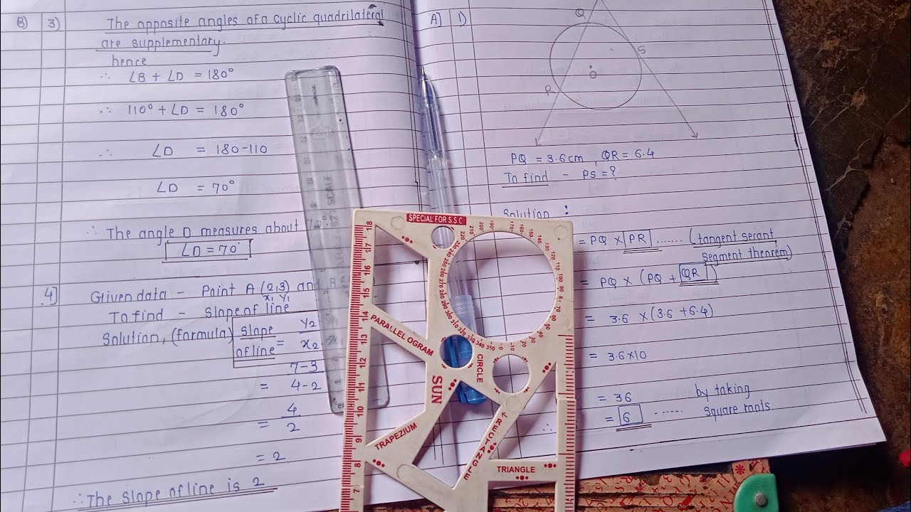 ssc geometry paper presentation| #boardexam2022 |english medium