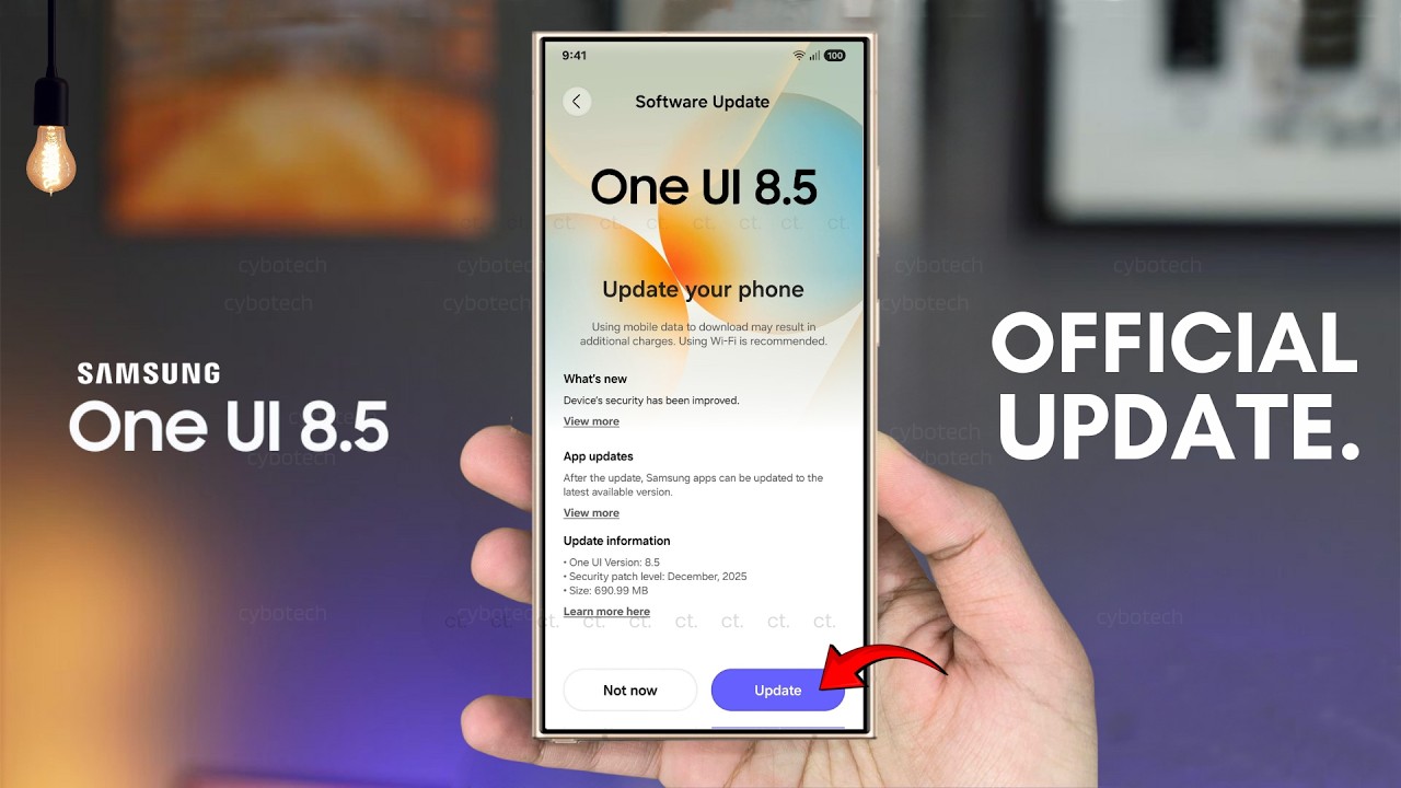 ОБНОВЛЕНИЕ Samsung One UI 8.5 &mdash; ОФИЦИАЛЬНЫЕ ХОРОШИЕ НОВОСТИ!