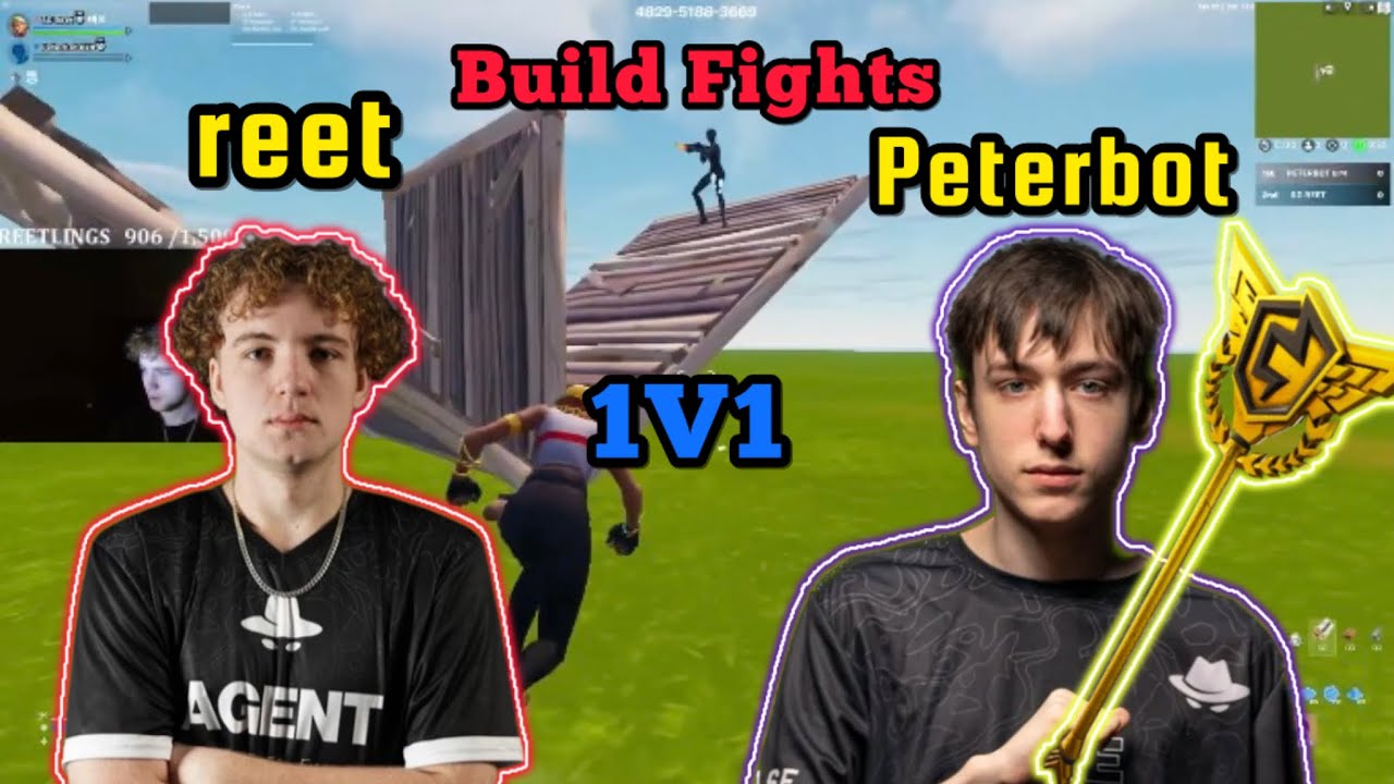 Peterbot VS Reet 1 на 1 *Build Fights*
