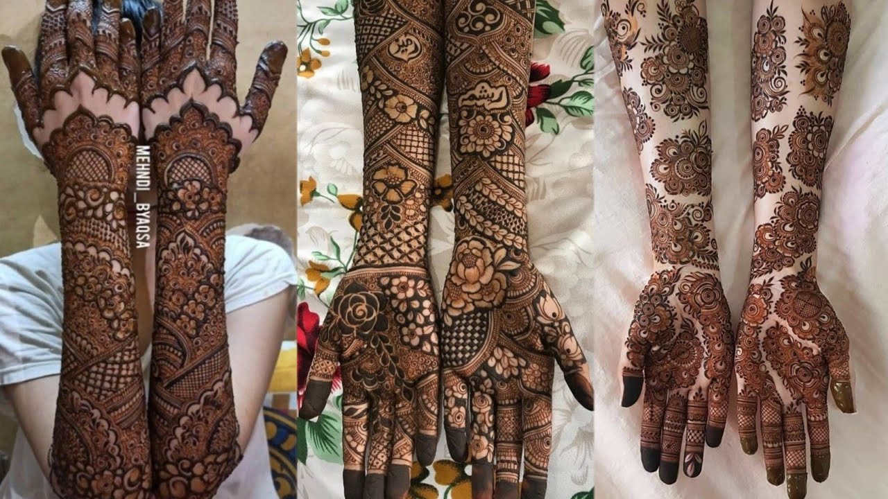 New heavy bridal mehndi design||Dulhan mehndi design||Bridal front hand mehndi design|2025#viral 