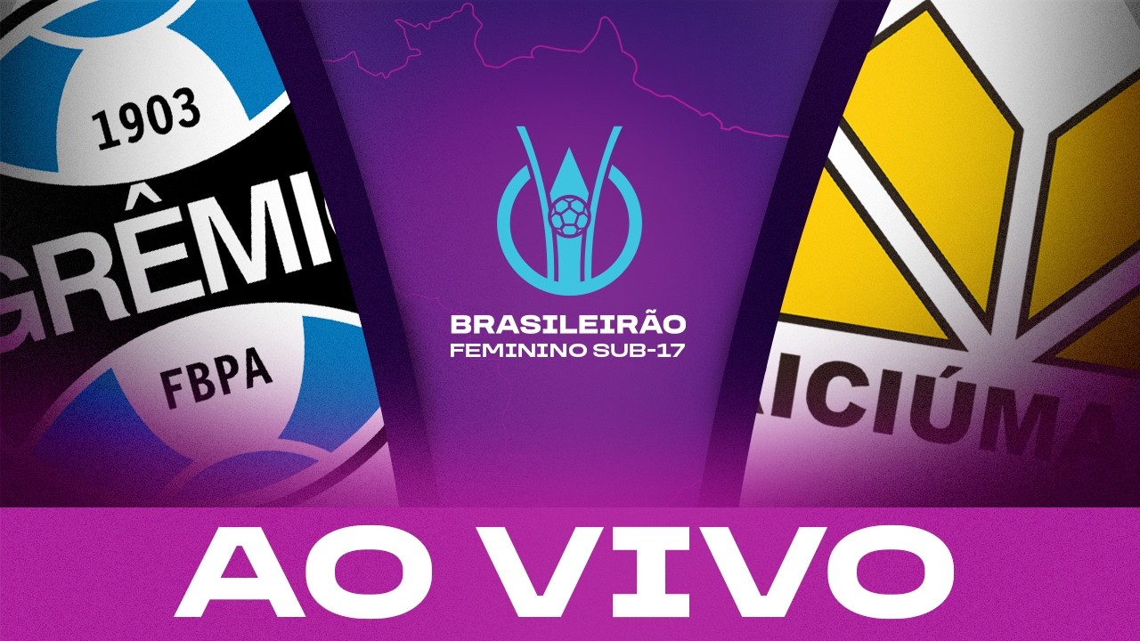 JOGO COMPLETO: GR&Ecirc;MIO x CRICI&Uacute;MA | BRASILEIR&Atilde;O FEMININO SUB-17