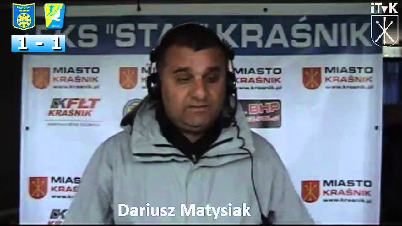 Wywiad z trenerem Stali Kraśnik Dariuszem Matysiakiem
