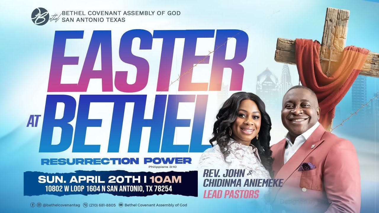 RESURRECTION SUNDAY SERVICE | REV. JOHN ANIEMEKE | 04.20.2025