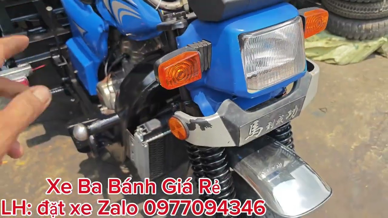 Mẫu xe Ba bánh giá rẻ tại xưởng. Ae cần xe alo e nha. Zalo: 0977094346