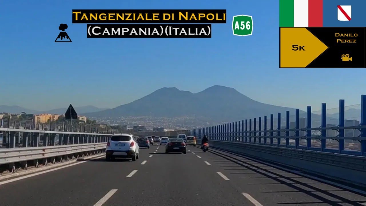 Tangenziale di Napoli 🛣 (Pozzuoli - Aeroporto di Capodichino ✈ | A3 🛣)(5k)(Napoli)(Campania)(Italia)