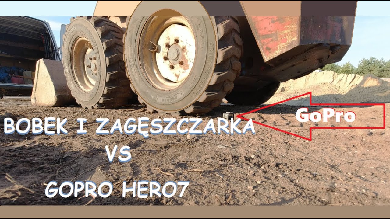 Test wytrzymałości GoPro HERO7 BLACK #brukarzbydgoszcz #brukarzyoutube #gopro #skidsteer #gehl4625