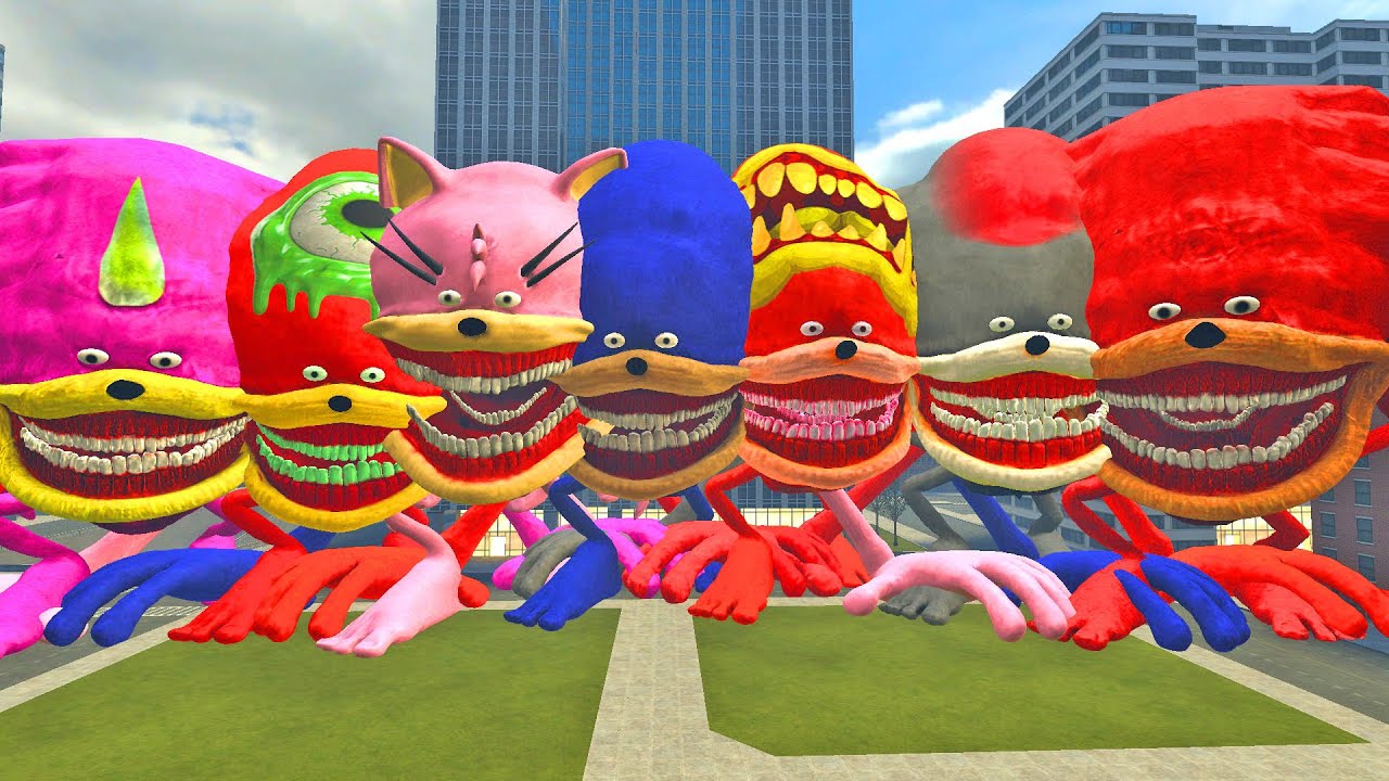 Who Will Win? All Shin Sonic Characters Fight in Garry’s Mod