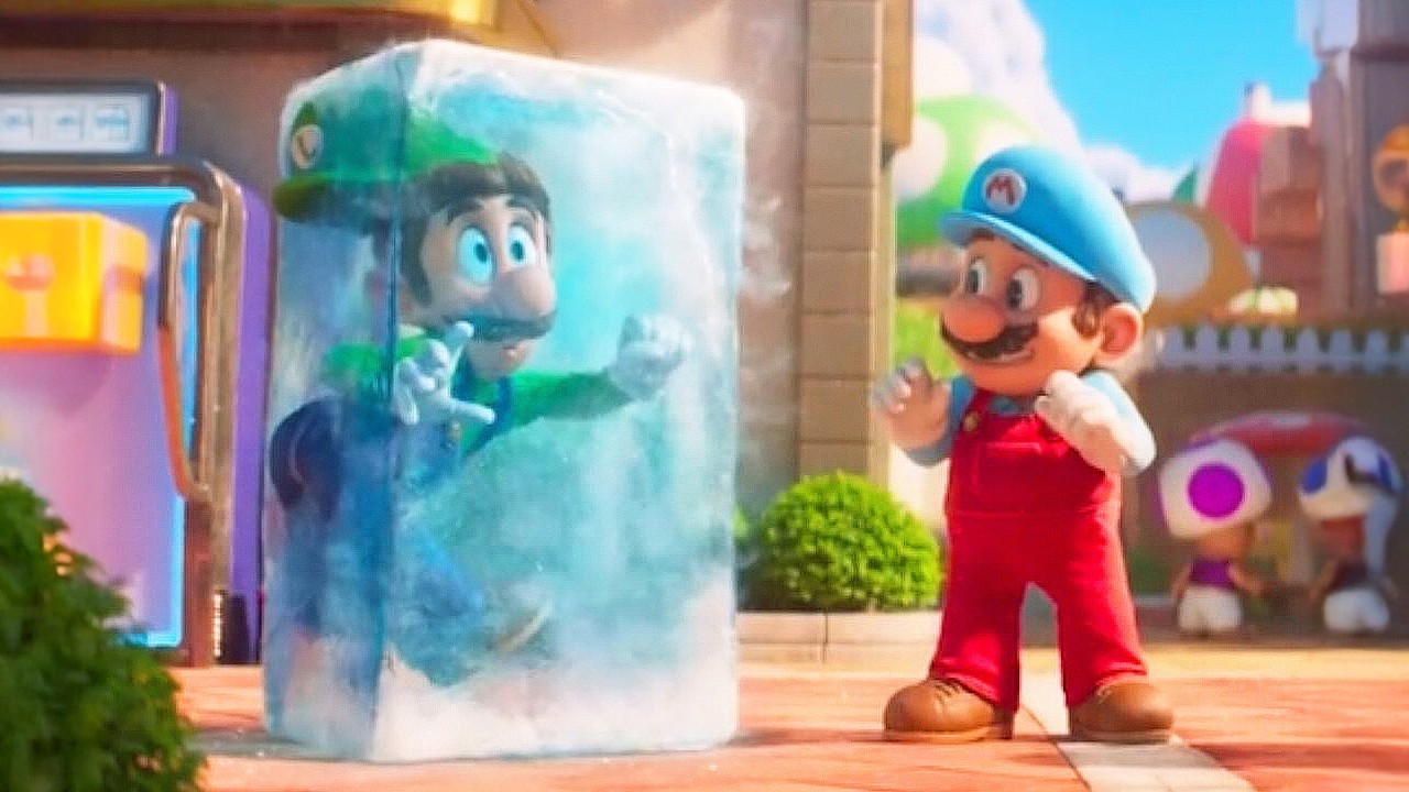 THE SUPER MARIO GALAXY MOVIE - Ice Mario Reveal Scene (4K)