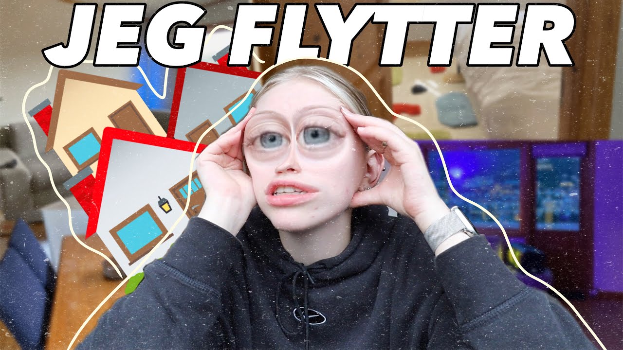 JEG FLYTTER HJEMMEFRA (ikea, viser leiligheten, første natten)
