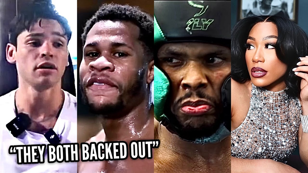 “BOTH BACKED OUT” RYAN GARCIA SAYS SHAKUR STEVENSON AND DEVIN HANEY REFUSED A CONTRACT | ALYCIA BAD!