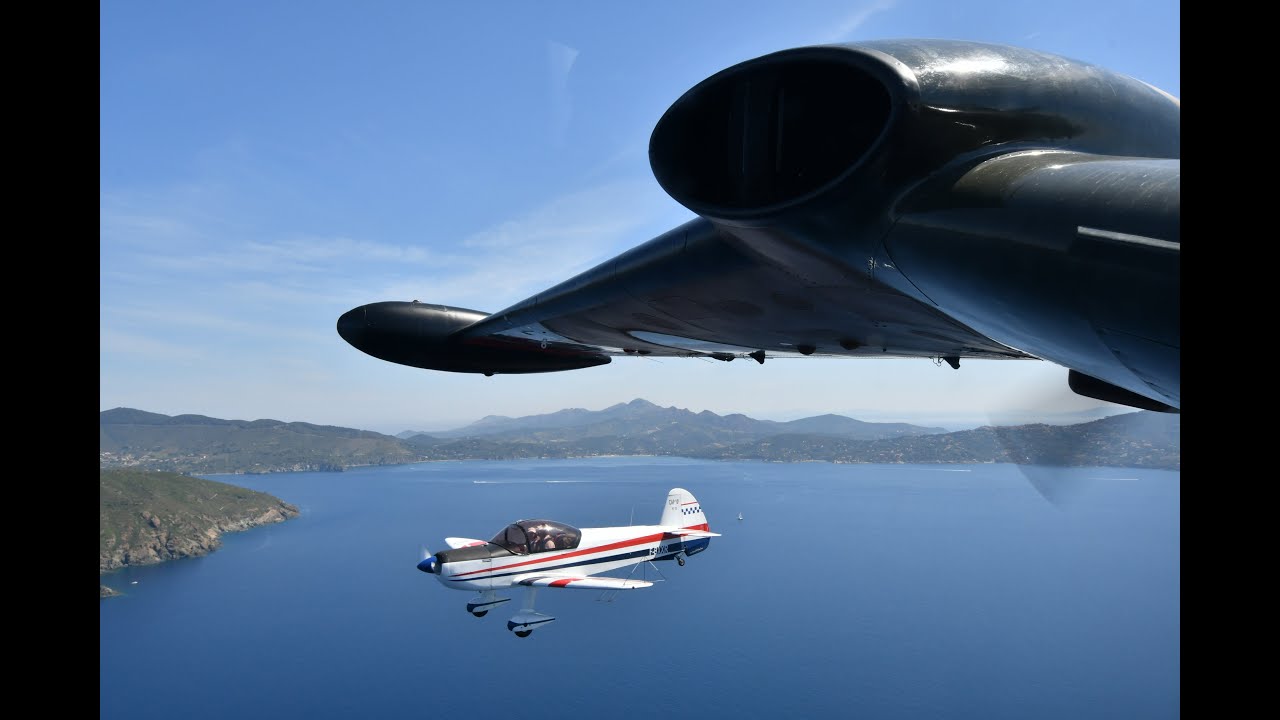 Piaggio P-166C - Flight from & to Terni (LIAA) with touch & go at Perugia (PEG), Italy