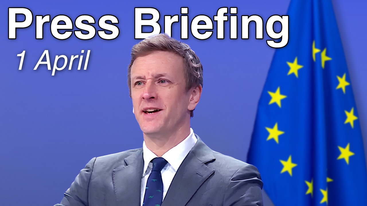 EU Commission Full Briefing 01/04/2026 - Energy Crisis, Iran, Ukraine Loan, Russia