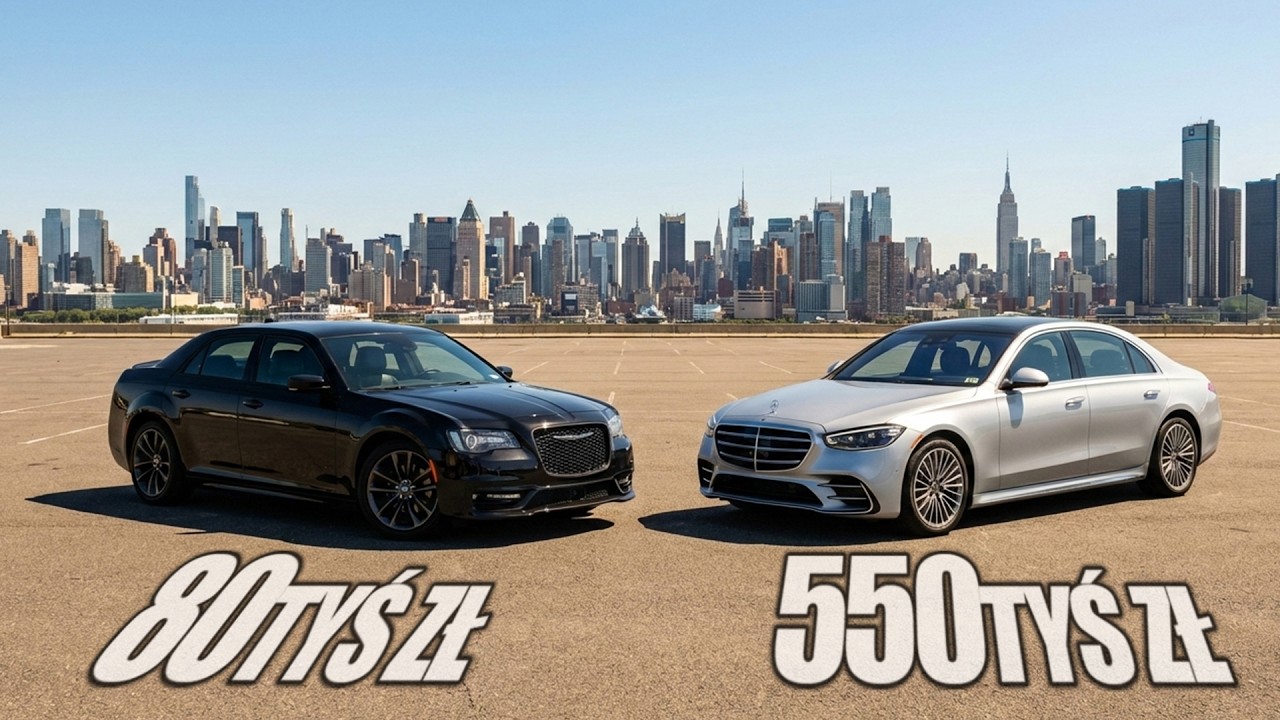 Amerykaniec LEPSZY od SERII 7! BMW vs Chrysler 300c