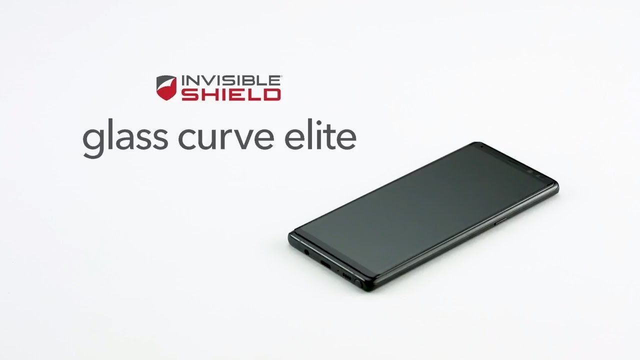 How to Install Glass Curve Elite for Samsung Note8 - InvisibleShield