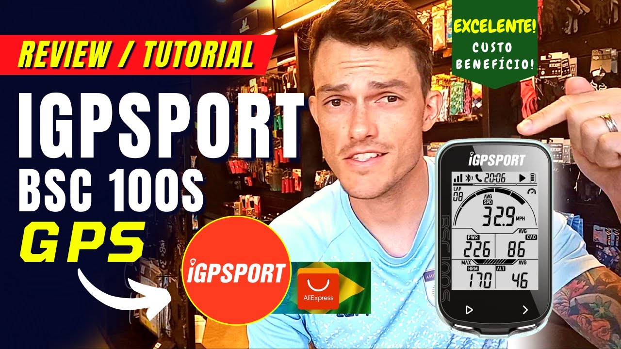 REVIEW E TUTORIAL DO GPS IGPSPORT BSC100S / EXCELENTE CUSTO BENEFÍCIO